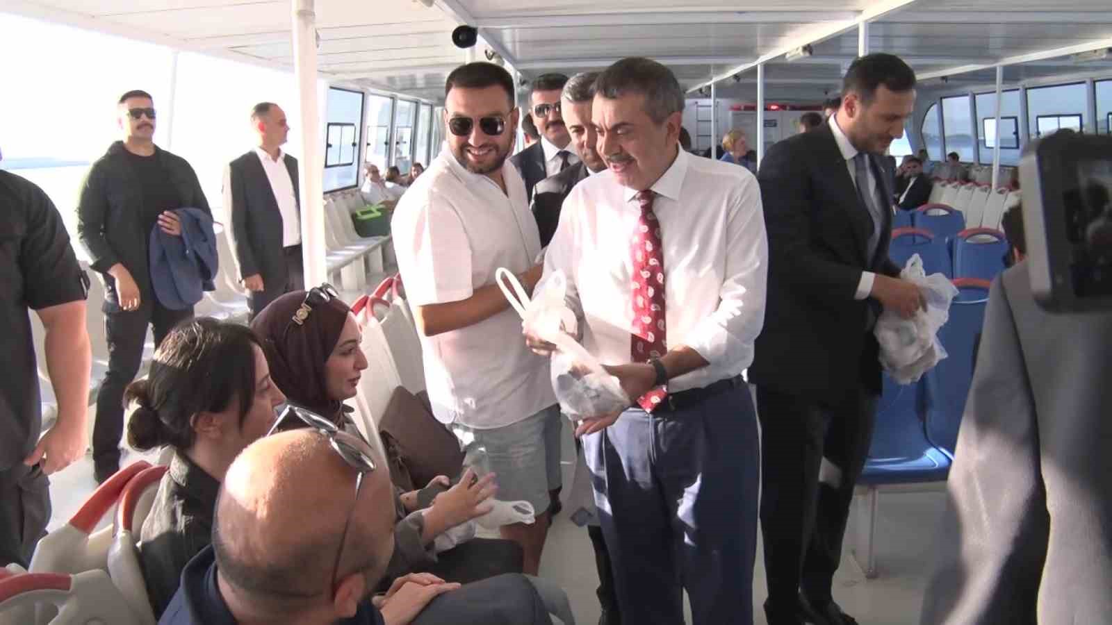 Milli Eğitim Bakanı Yusuf Tekin: 