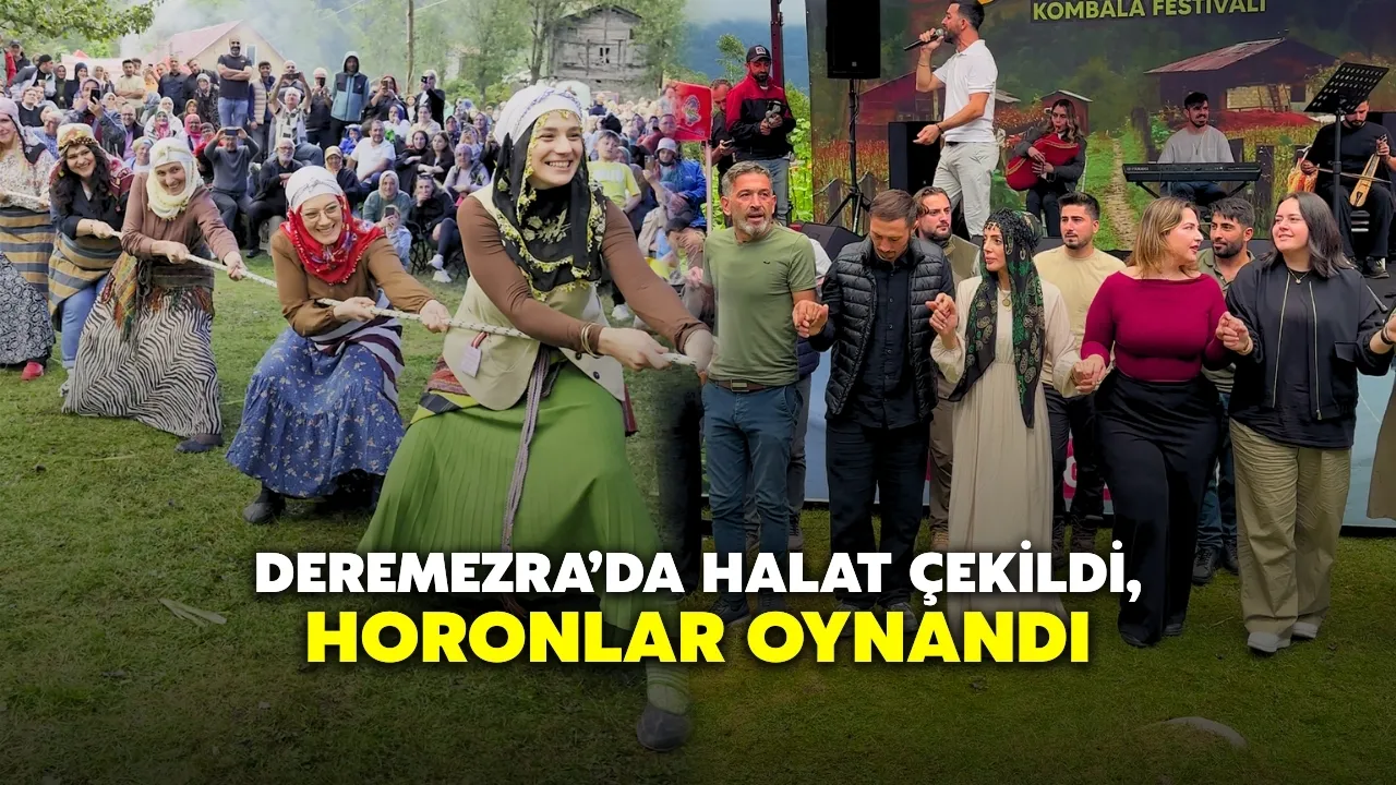 Deremezra’da Halat Çekildi, Horonlar Oynandı