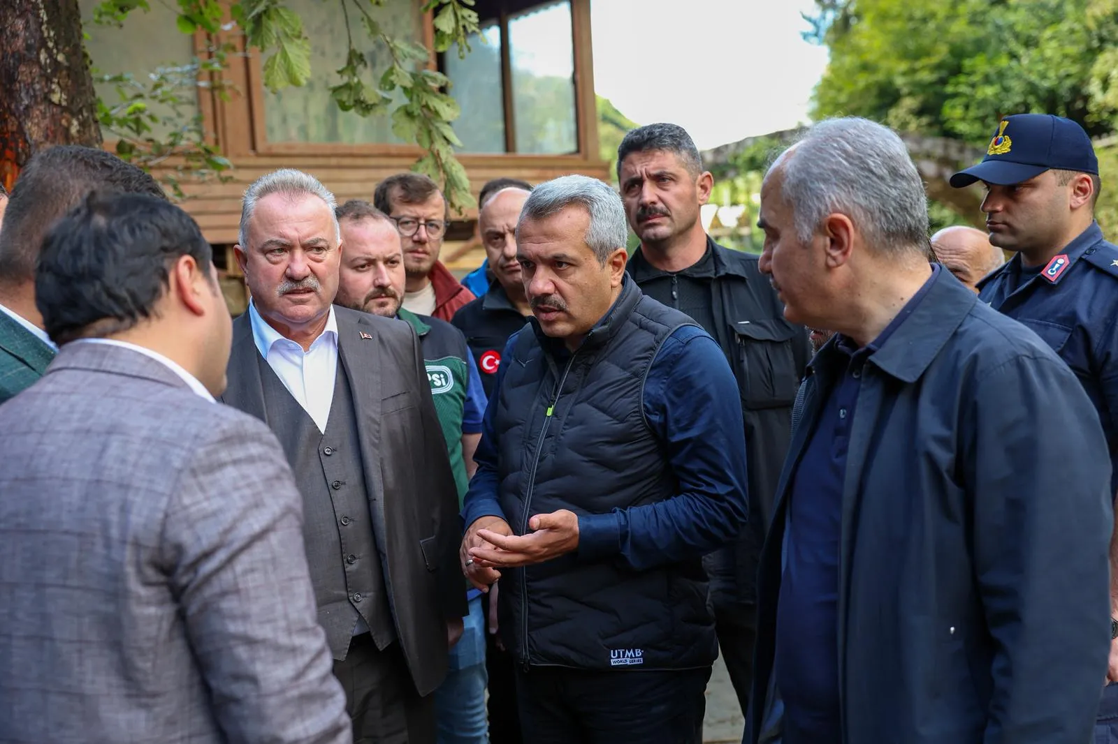 Rize'de Sel Sonrası Çalışmalar Yerinde İncelendi