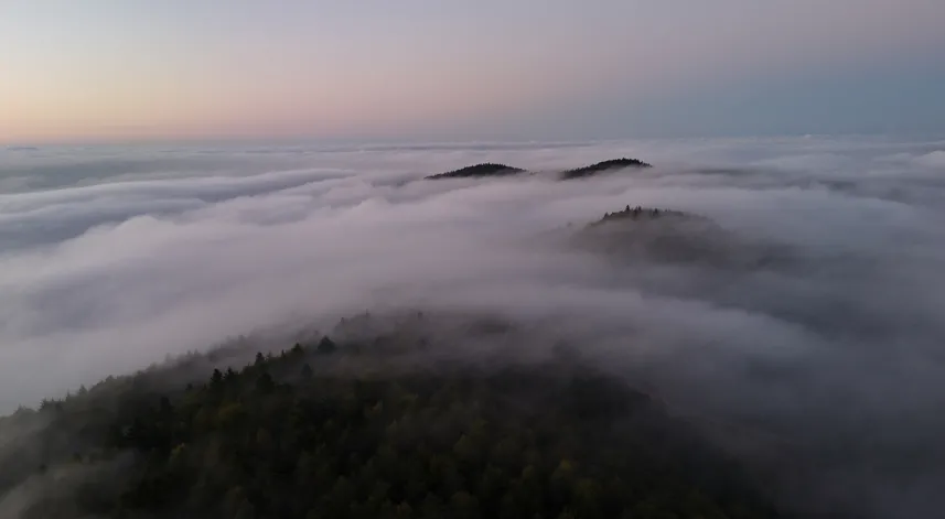 Samsun'da 1000 rakımlı mahallede oluşan 