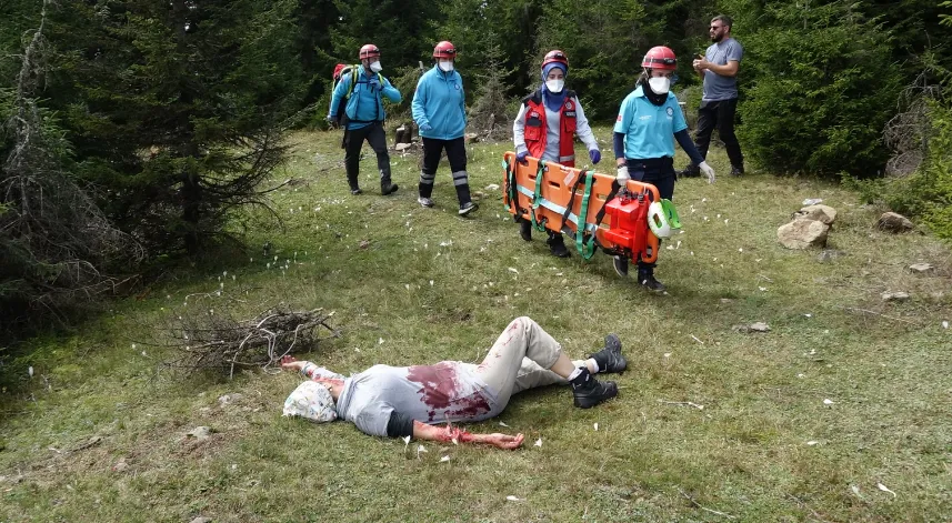 UMKE’den yaylada orman yangınlarına karşı tatbikat