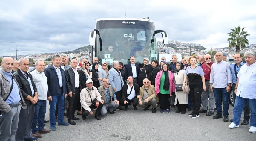 Başkan Genç, 144 emekliyi Çanakkale’ye uğurladı