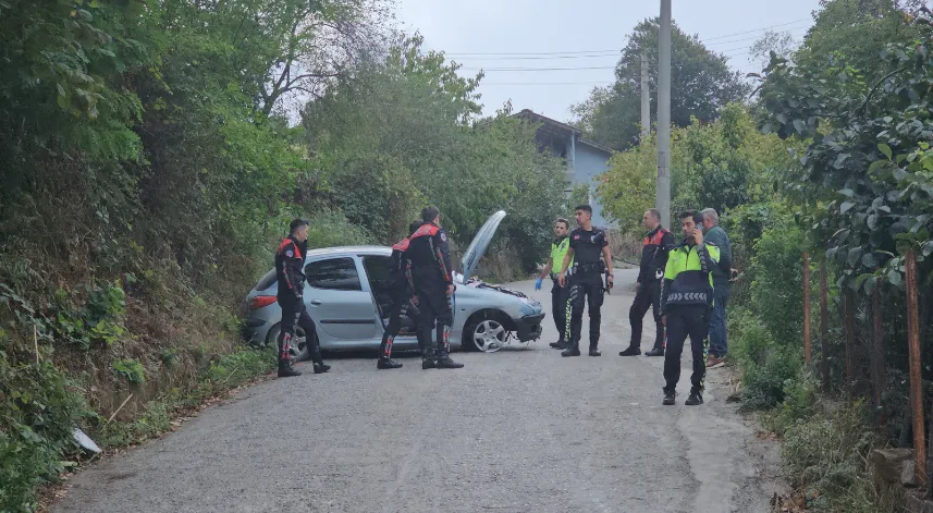 Jandarmadan kaçtı, kaza yapınca yakalandı