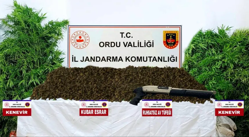 Ordu’da uyuşturucu operasyonu: 2 tutuklama