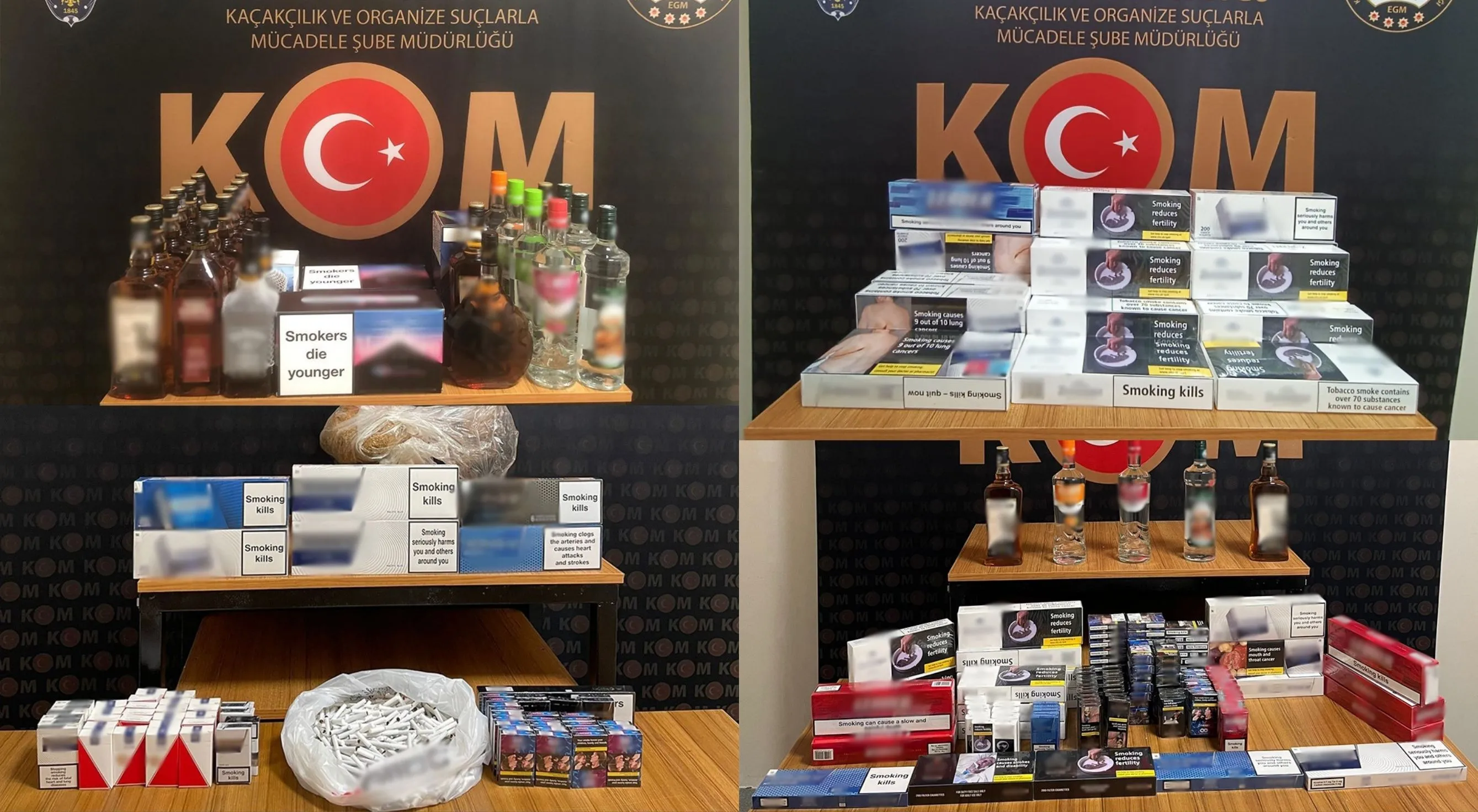 Rize'deki kaçakçılık operasyonunda 7 gözaltı