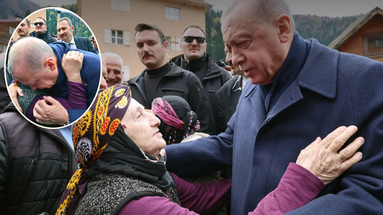 Cumhurbaşkanı Erdoğan'dan Ayder Yaylası'na ziyaret