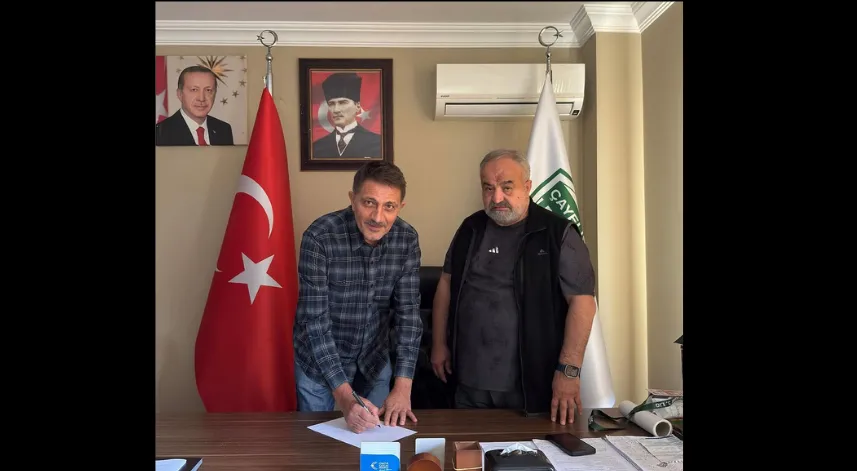 Çayelispor, Karaca ile sözleşme imzaladı