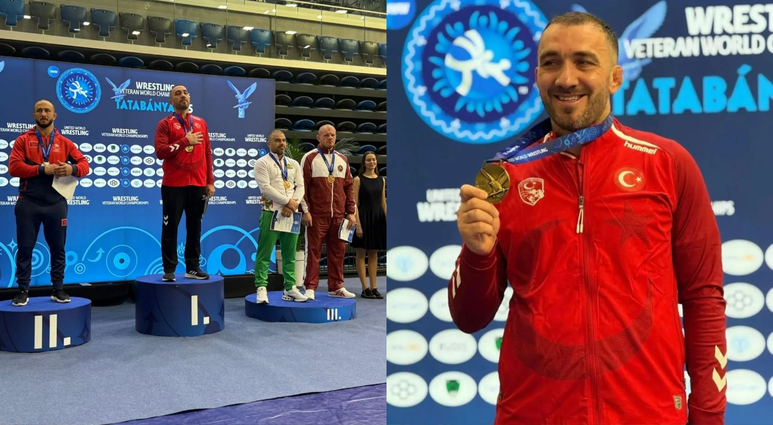 Mehmet Ali Küçükosman, güreşte dünya şampiyonu oldu