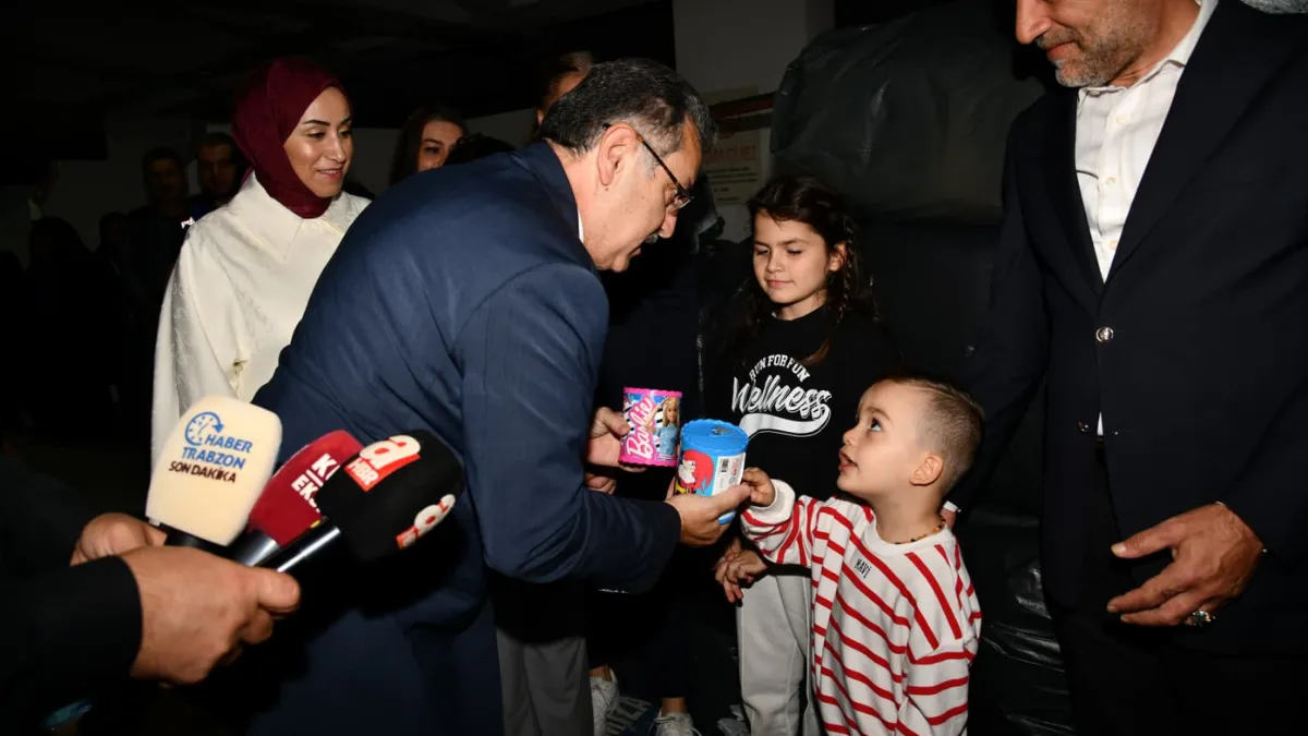 Trabzon'da Gazze için yardım seferberliği