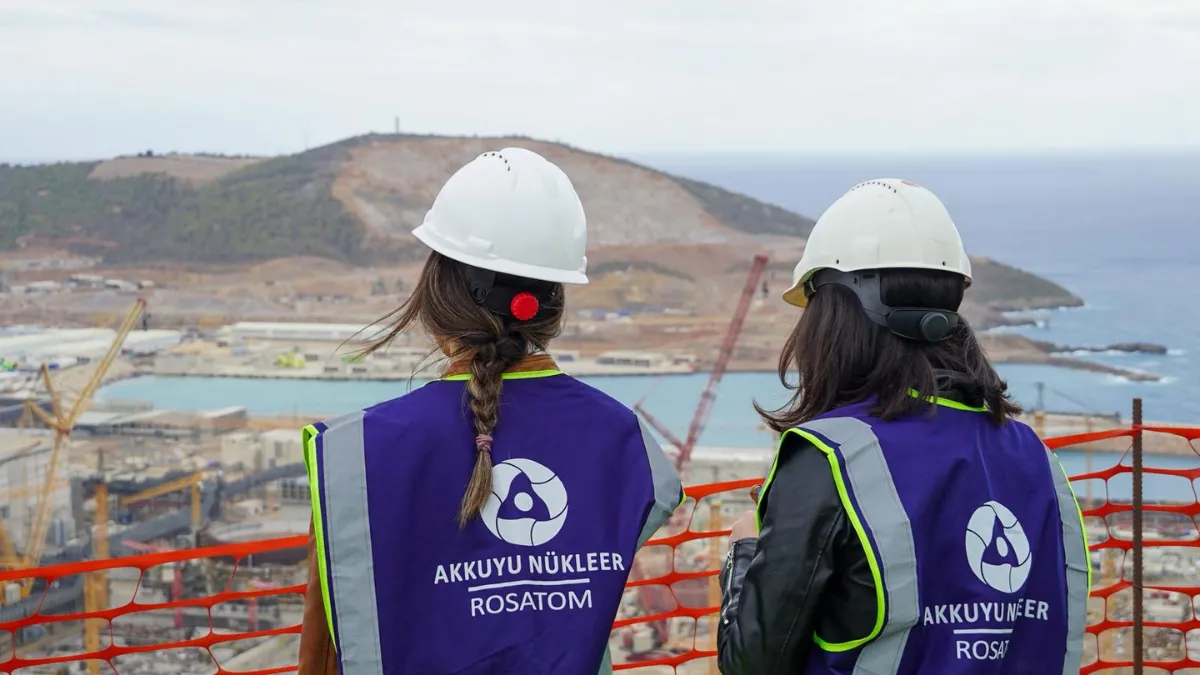 Geleceğin enerji uzmanları Türkiye'nin ilk nükleer santralini ziyaret etti