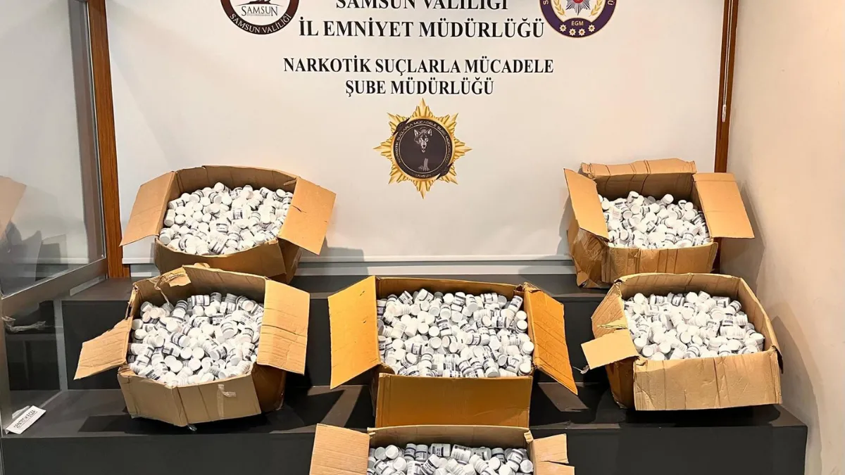 TIR’da 153 bin 615 sentetik hap ele geçirildi