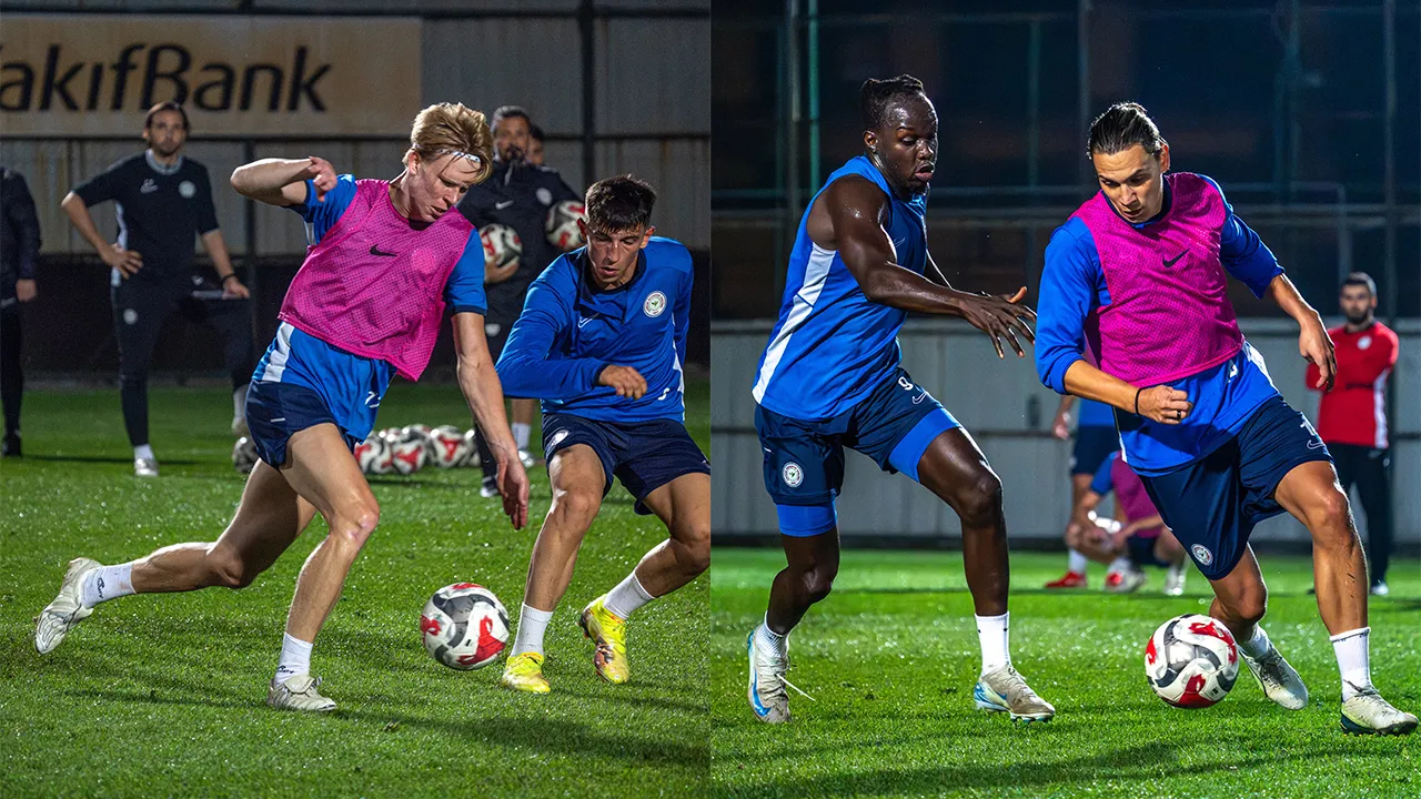 Çaykur Rizespor, RAMS Başakşehir maçının hazırlıklarına başladı