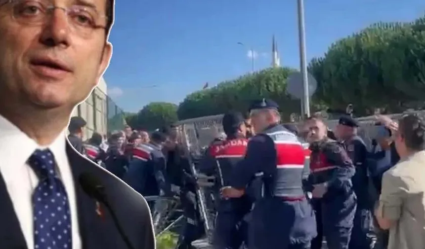 Ekrem İmamoğlu duruşması öncesi gerginlik