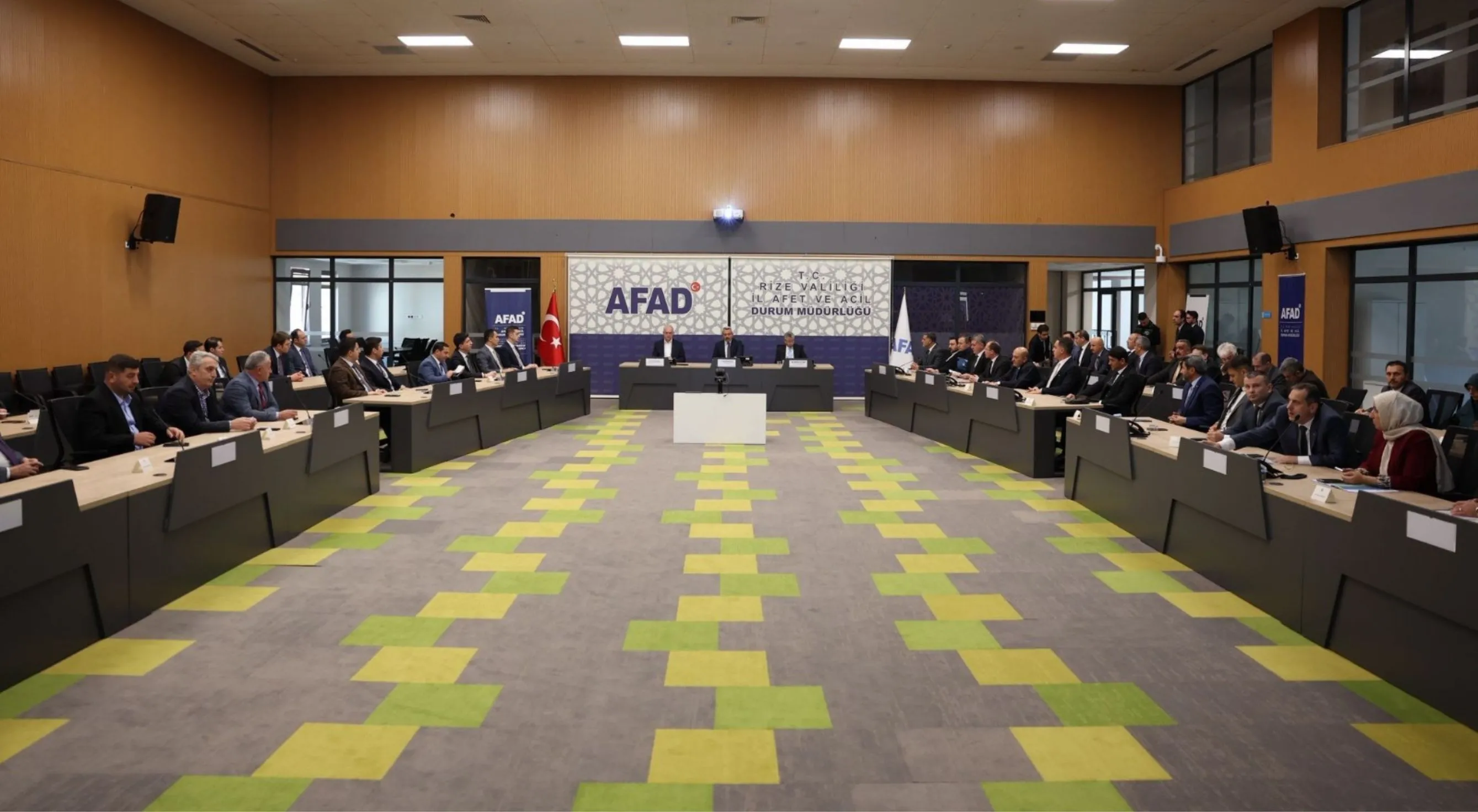 Rize'de yılın son il koordinasyon kurulu toplantısı yapıldı