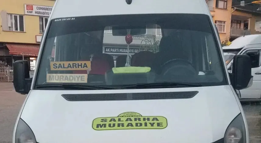 Salarha-Muradiye dolmuş hattı kış saatine geçiyor