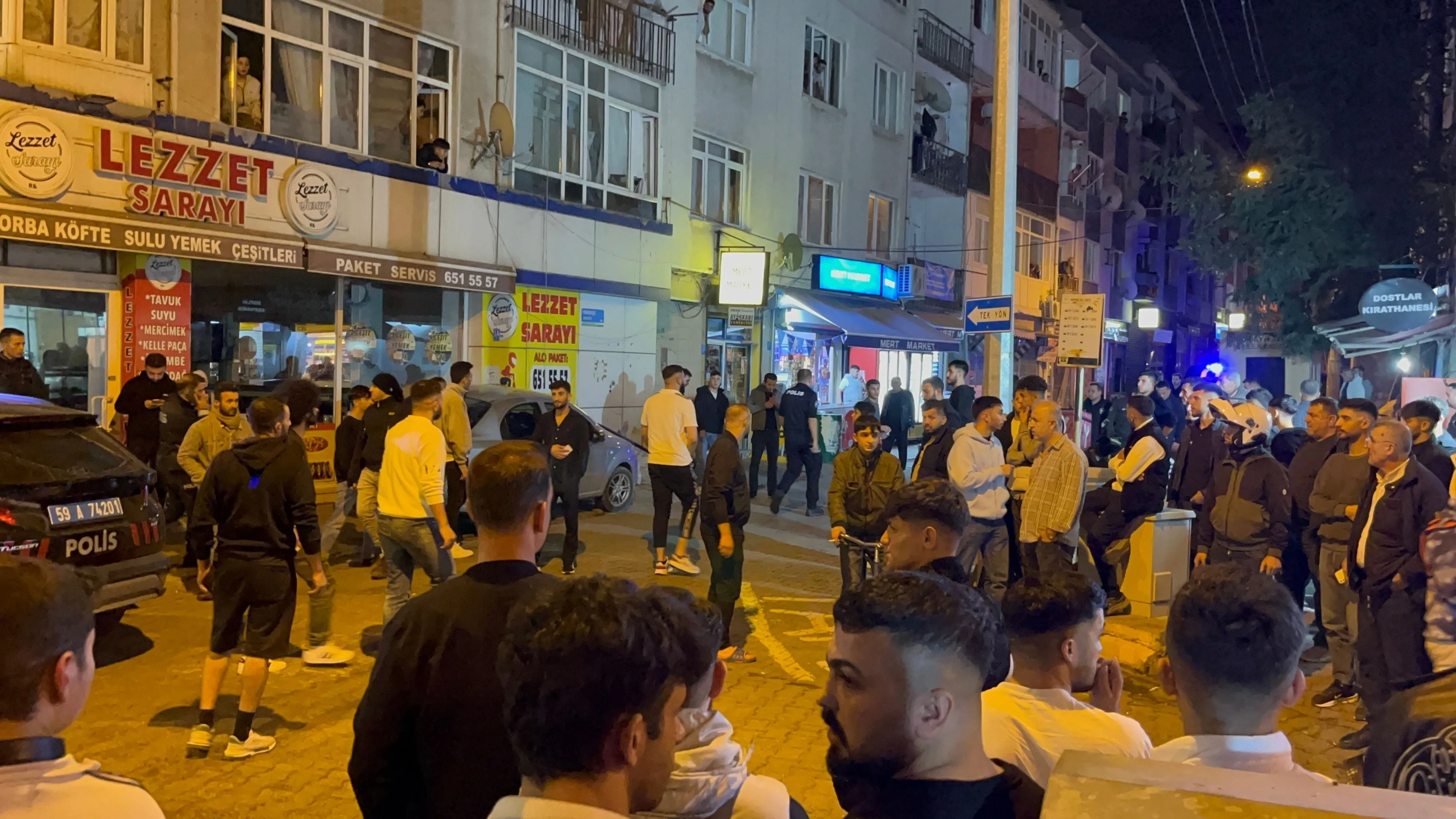 Çorlu'da silahlı saldırı: 1 ölü, 1 yaralı