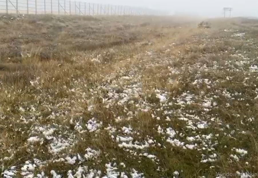 Ardahan’ın yüksek kesimlerinde kar yağışı etkili oldu