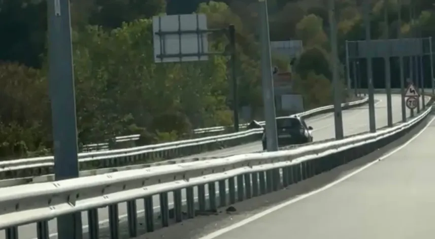 Ters yönde ilerleyen sürücüye 9 bin TL ceza