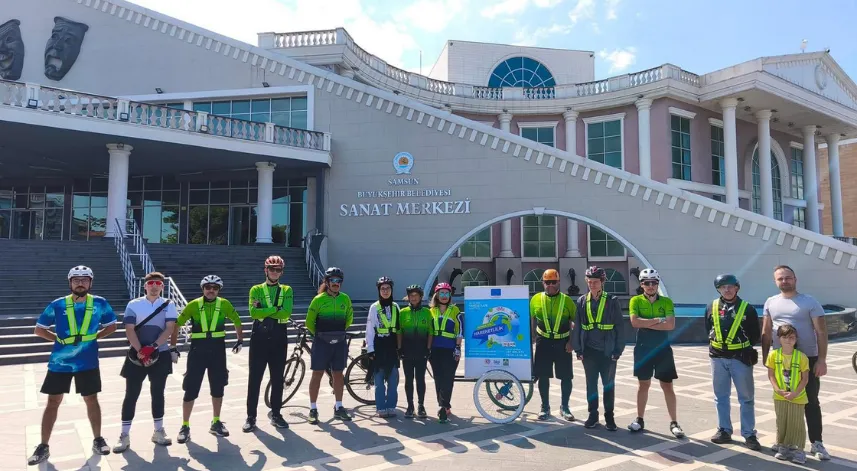 Samsun’da köy okullarına bisiklet ile kitaplar ulaştırılacak