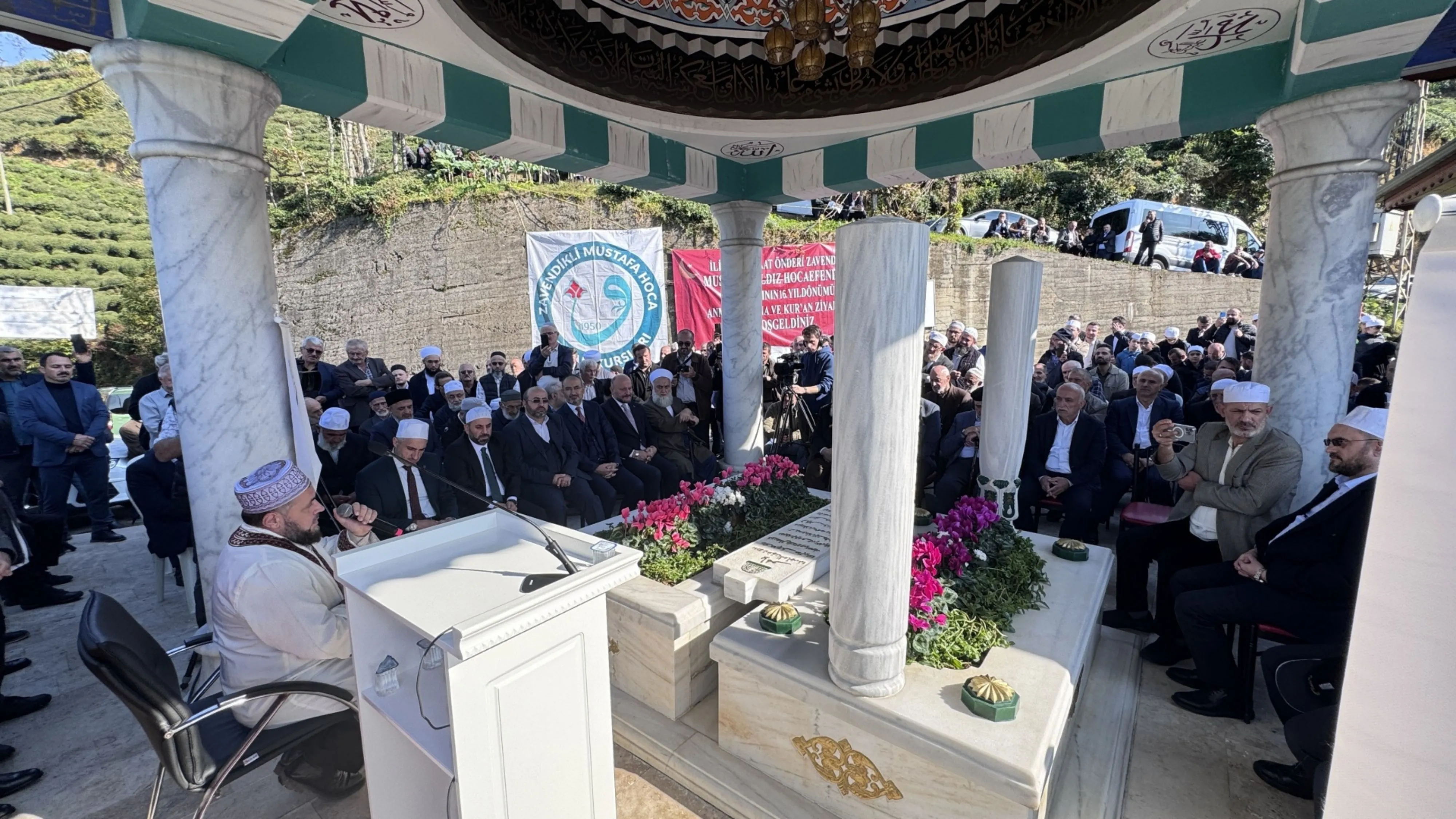 Rize’de Zavendikli Mustafa Hoca için anma programı düzenlendi