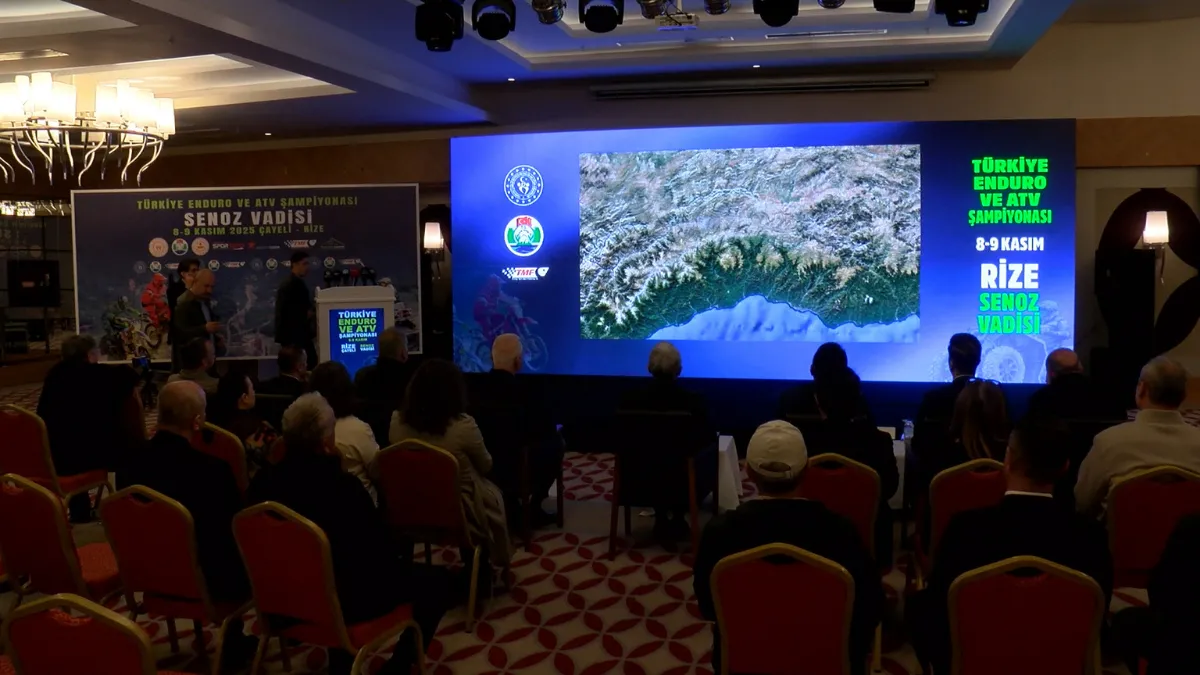 Türkiye Enduro ve ATV Şampiyonası tanıtıldı