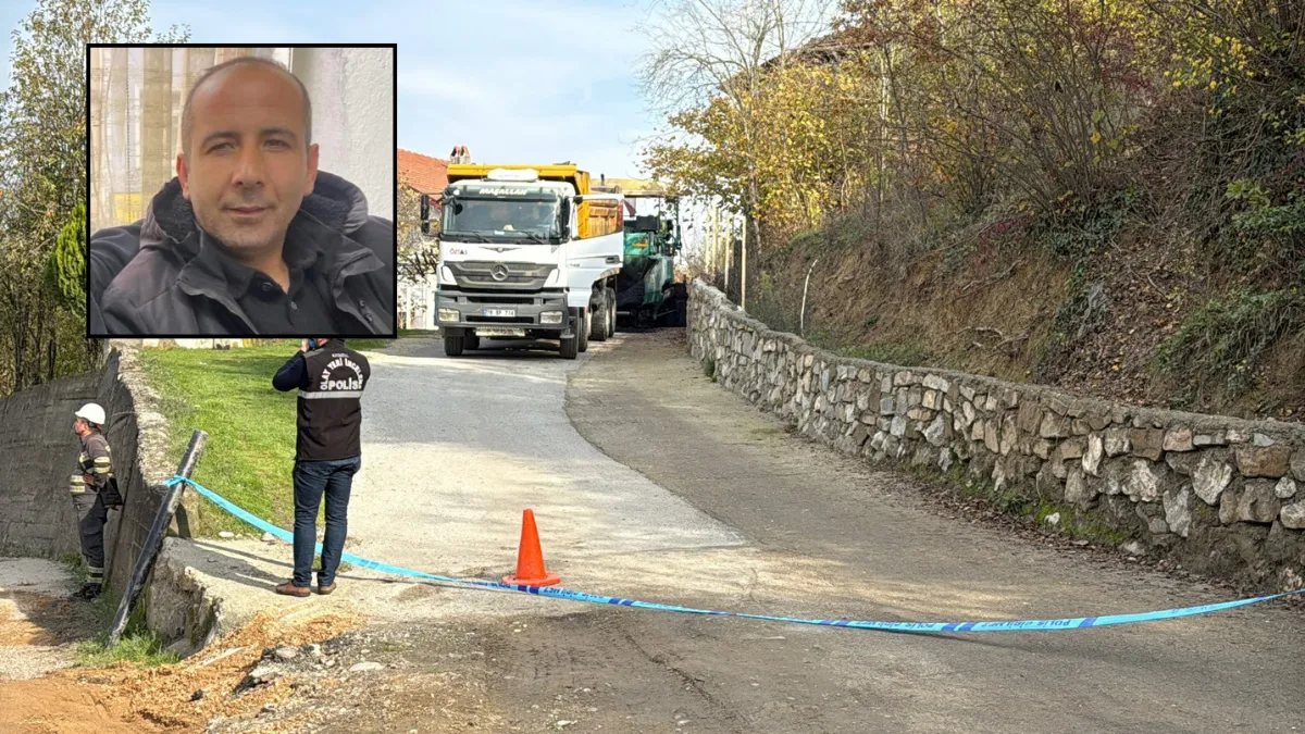 Asfalt çalışması sırasında kamyonun damperi elektrik telleriyle temas etti: 1 ölü, 1 yaralı