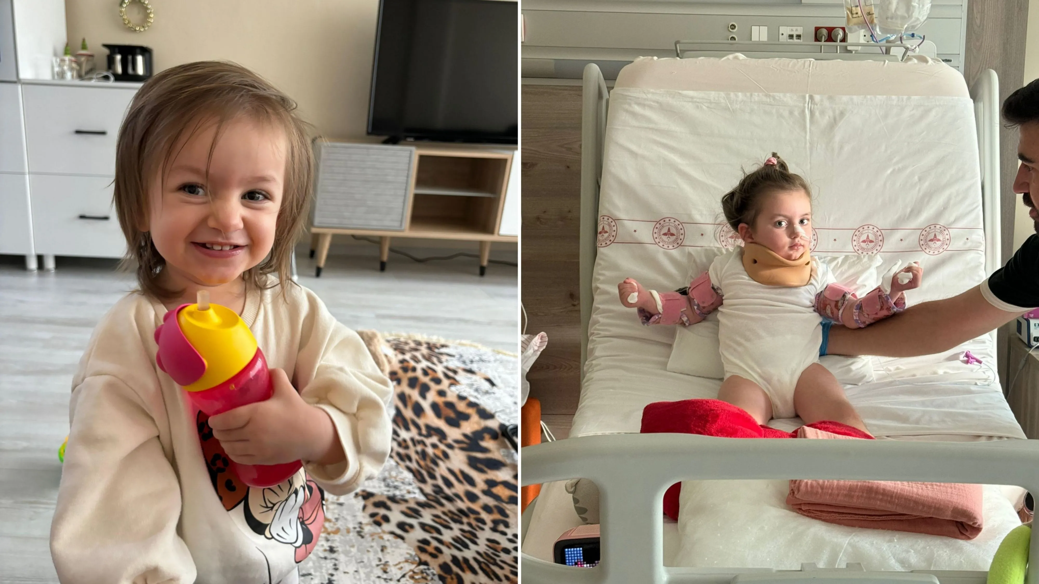 Ardeşen’de minik Züleyha için resmi yardım kampanyası başlatıldı