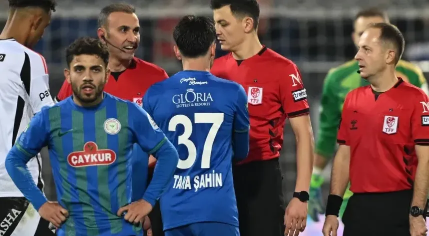Çaykur Rizespor'dan hakem kararlarına tepki