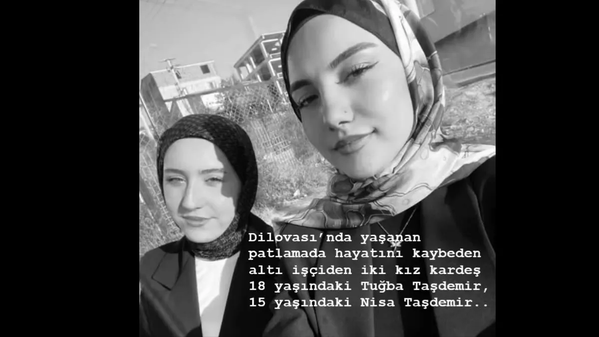 Bu çocuklar patlama olurken birbirlerine sarılarak vefat etmişler