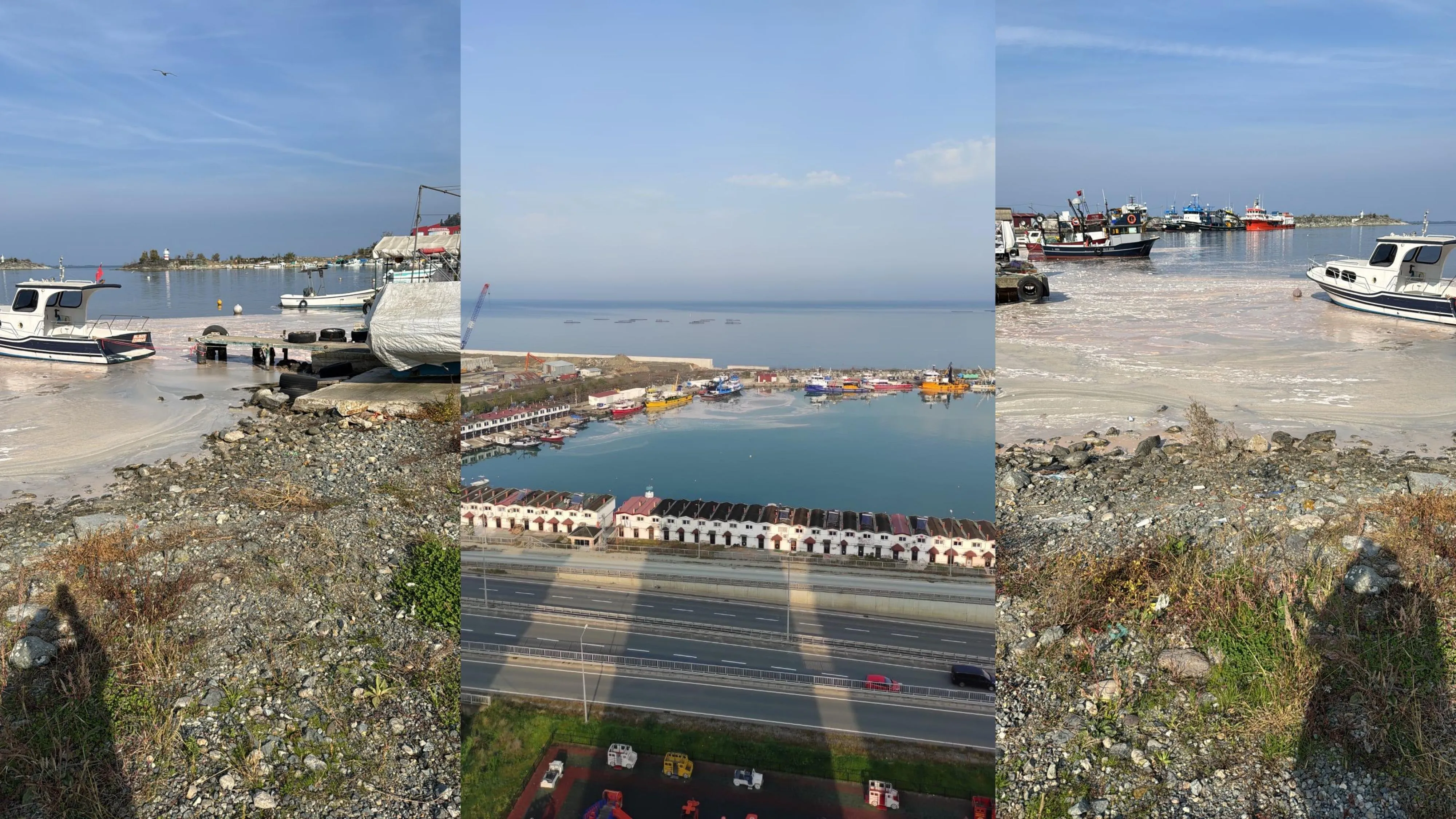 Gündoğdu Limanı'nda kirlilik isyanı: Yabancı tekneler denizi zehirliyor