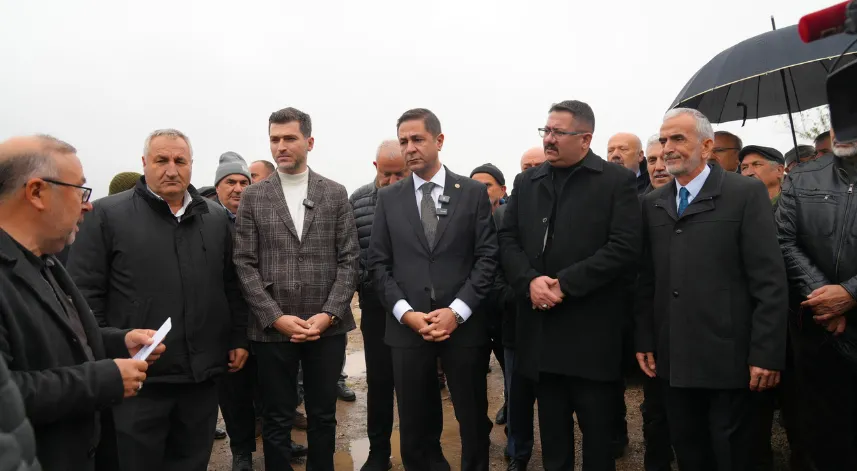 MHP’li Bulut'tan taş ocağına karşı çıkan vatandaşlara destek