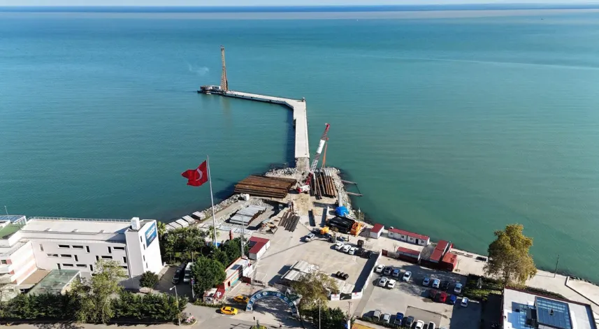 Altınordu Rıhtımı’nın uzunluğu 410 metreye çıkarılacak