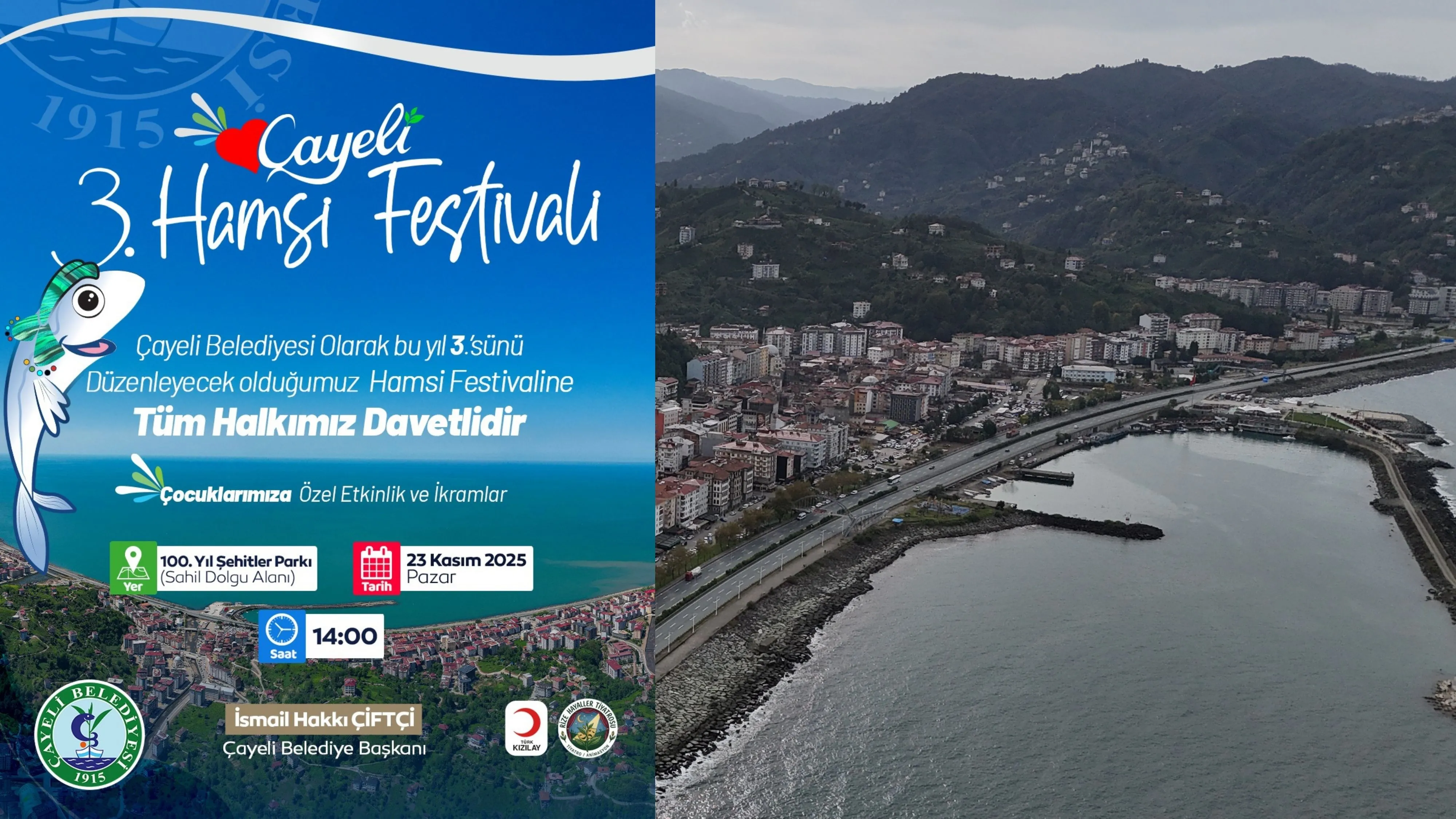 Çayeli’nde 3. Hamsi Festivalinin tarihi belli oldu
