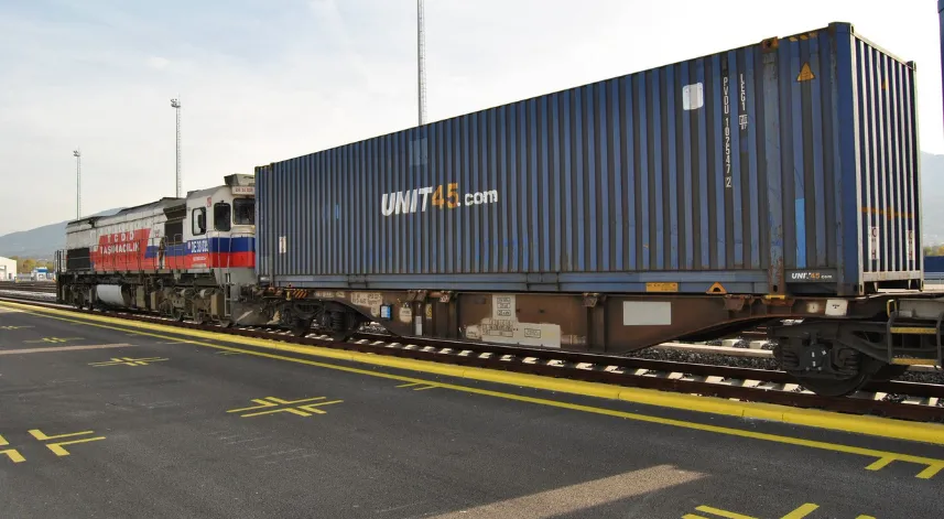 İntermodal terminal Railport'tan ilk tren çıkışı gerçekleşti