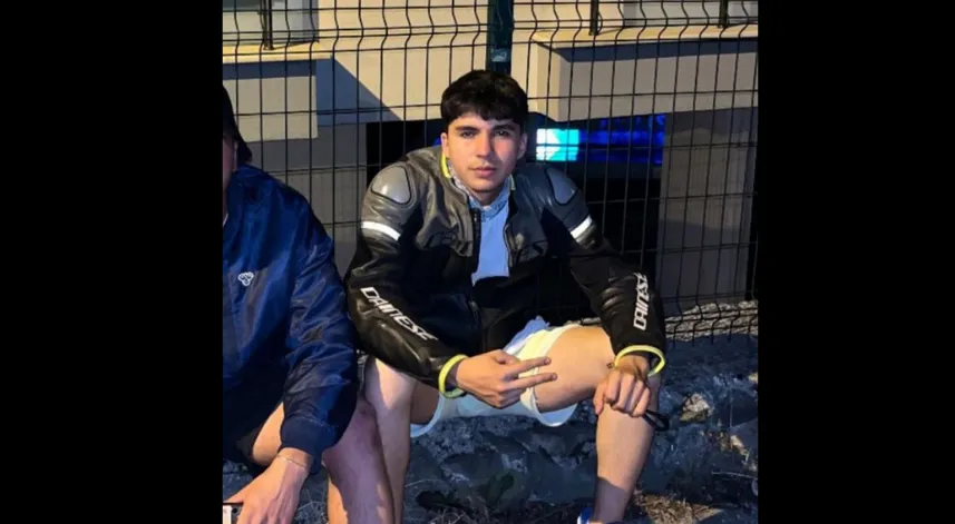 Yayaya çarpıp düşen motosikletlinin üzerinden otomobil geçti; 1 ölü