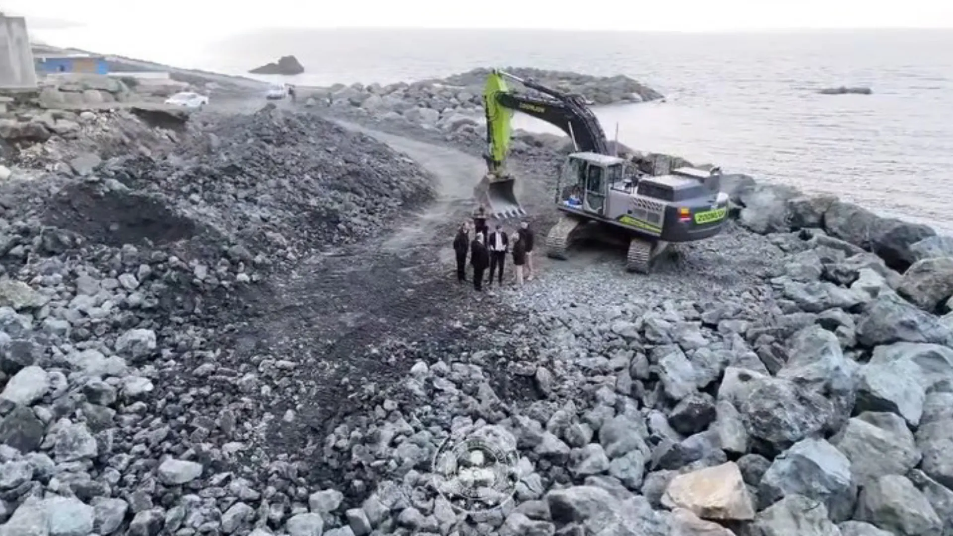 Çayeli'nde sosyal tesis projesinde çalışmalar sürüyor