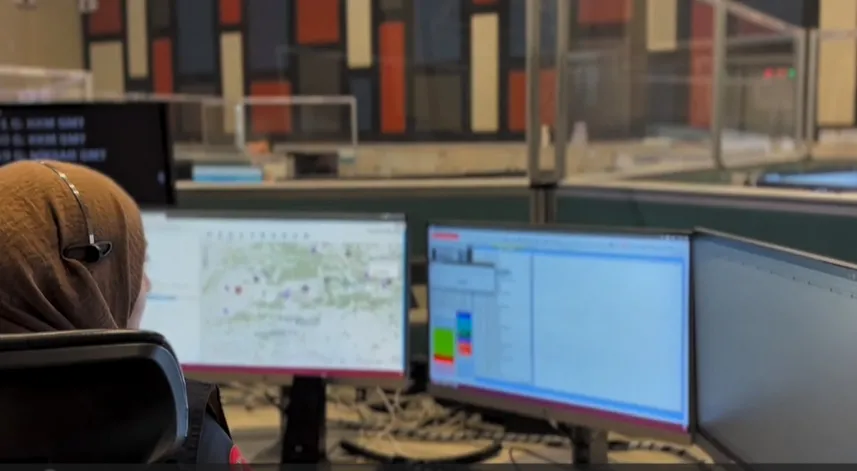 Nefes borusuna cisim kaçan bebeğin hayatını 112 sağlık personeli kurtardı