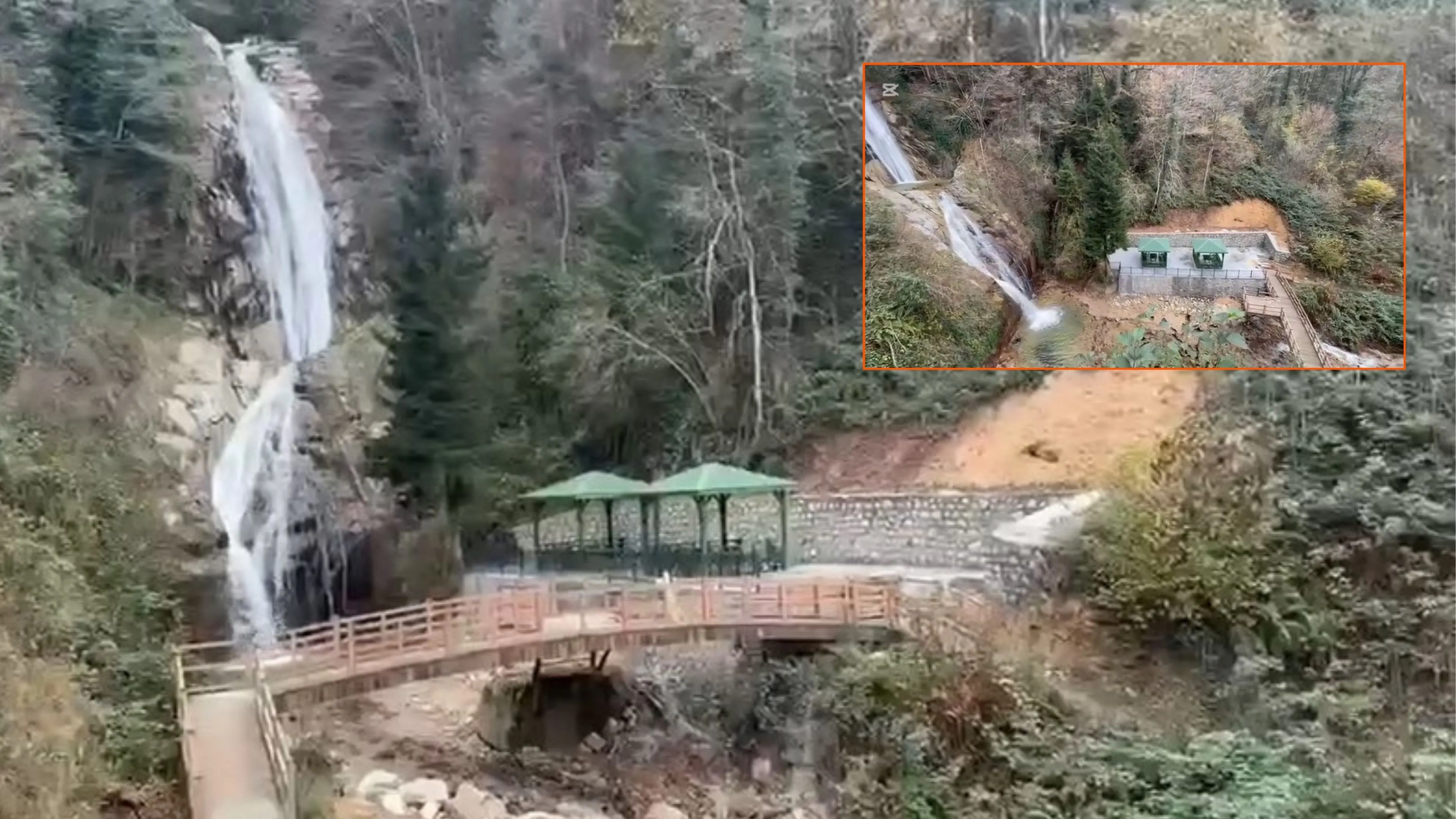 Manle Şelalesi turizme kazandırılıyor