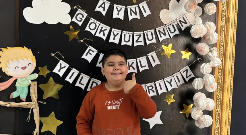 Çorum'da 8 yaşındaki otizmli Mehmet Emin yabancı dil becerisiyle dikkati çekiyor