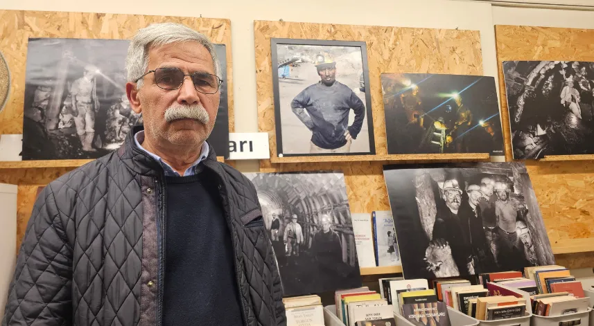 Emekli madenci, çektiği fotoğraflarla mesleğini anlatıyor