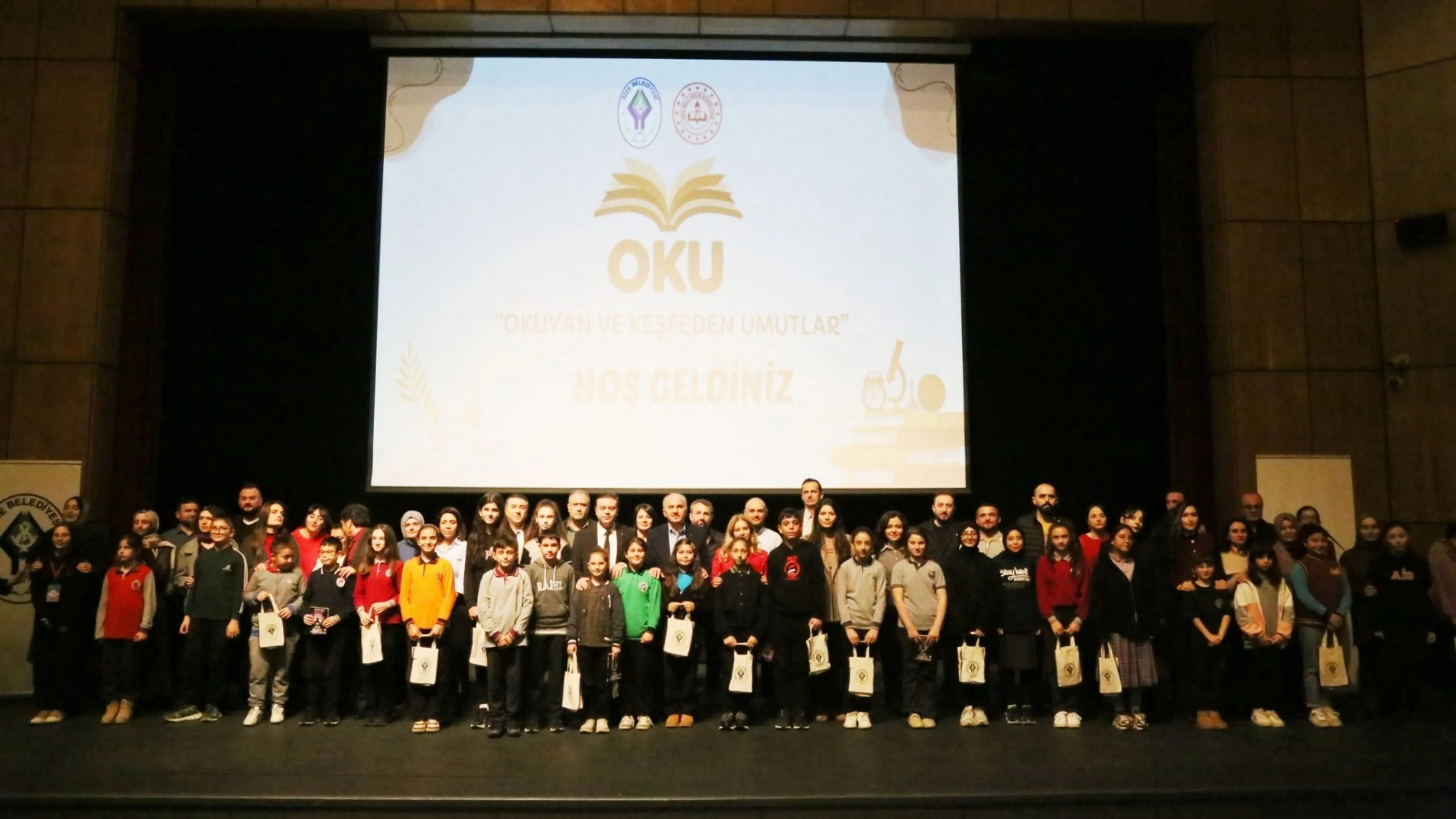 Rize'de 'OKU' projesinin açılış programı düzenlendi