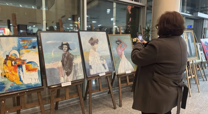 Trabzon'da 38 sanatçının hazırladığı