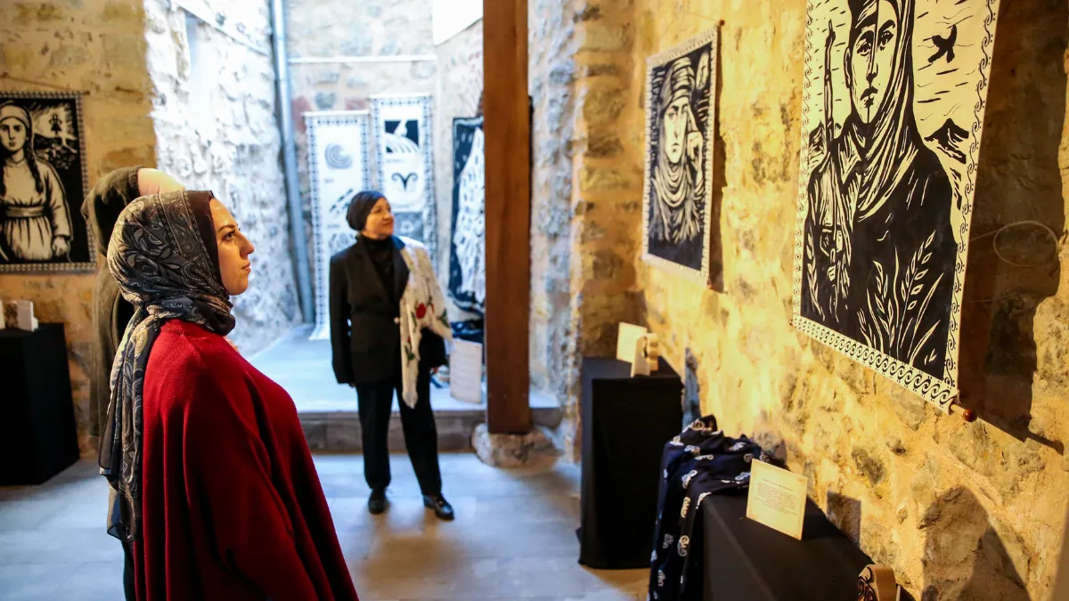 Kastamonulu kadınlar Kurtuluş Savaşı'nın kadın kahramanlarını taş baskıyla resmetti