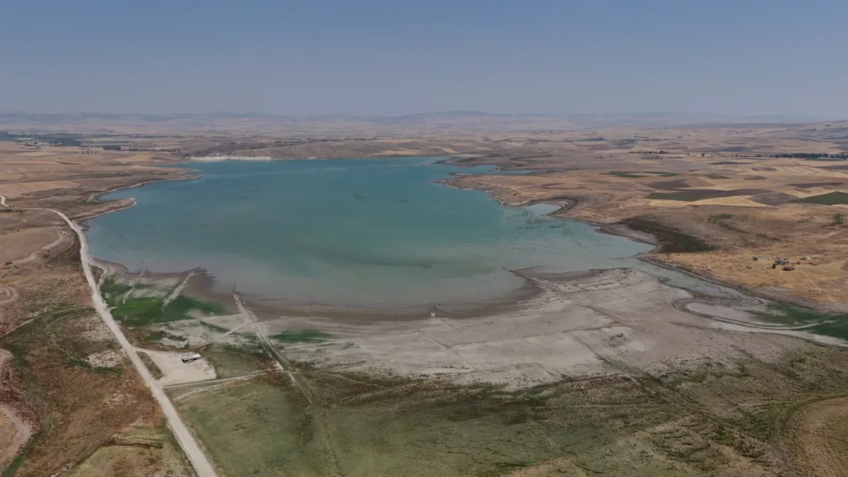 Barajlardaki doluluk oranı gerileyen Çorum'da 