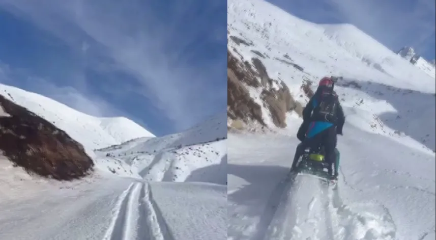 Arızalı güvenlik kamerası için adrenalin dolu yayla yolculuğu