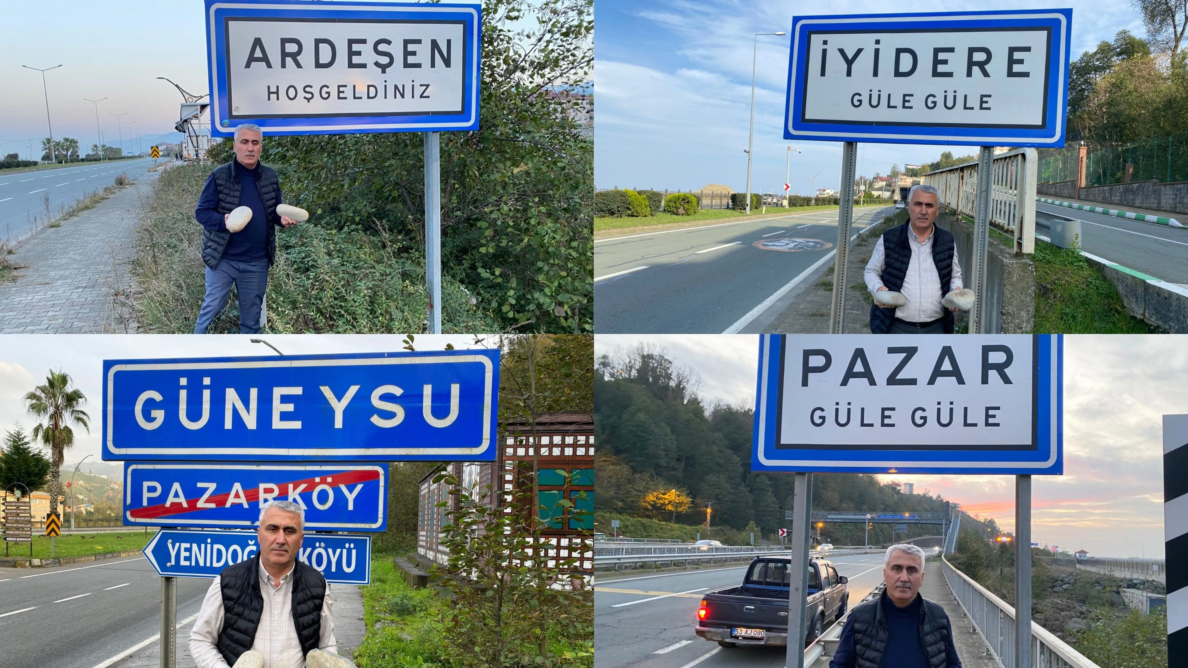 Rizeli çay üreticilerinden Zihni Derin'e vefa