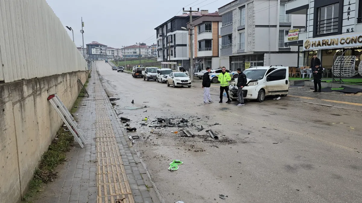 Samsun’da meydana gelen zincirleme kazada 3 kişi yaralandı