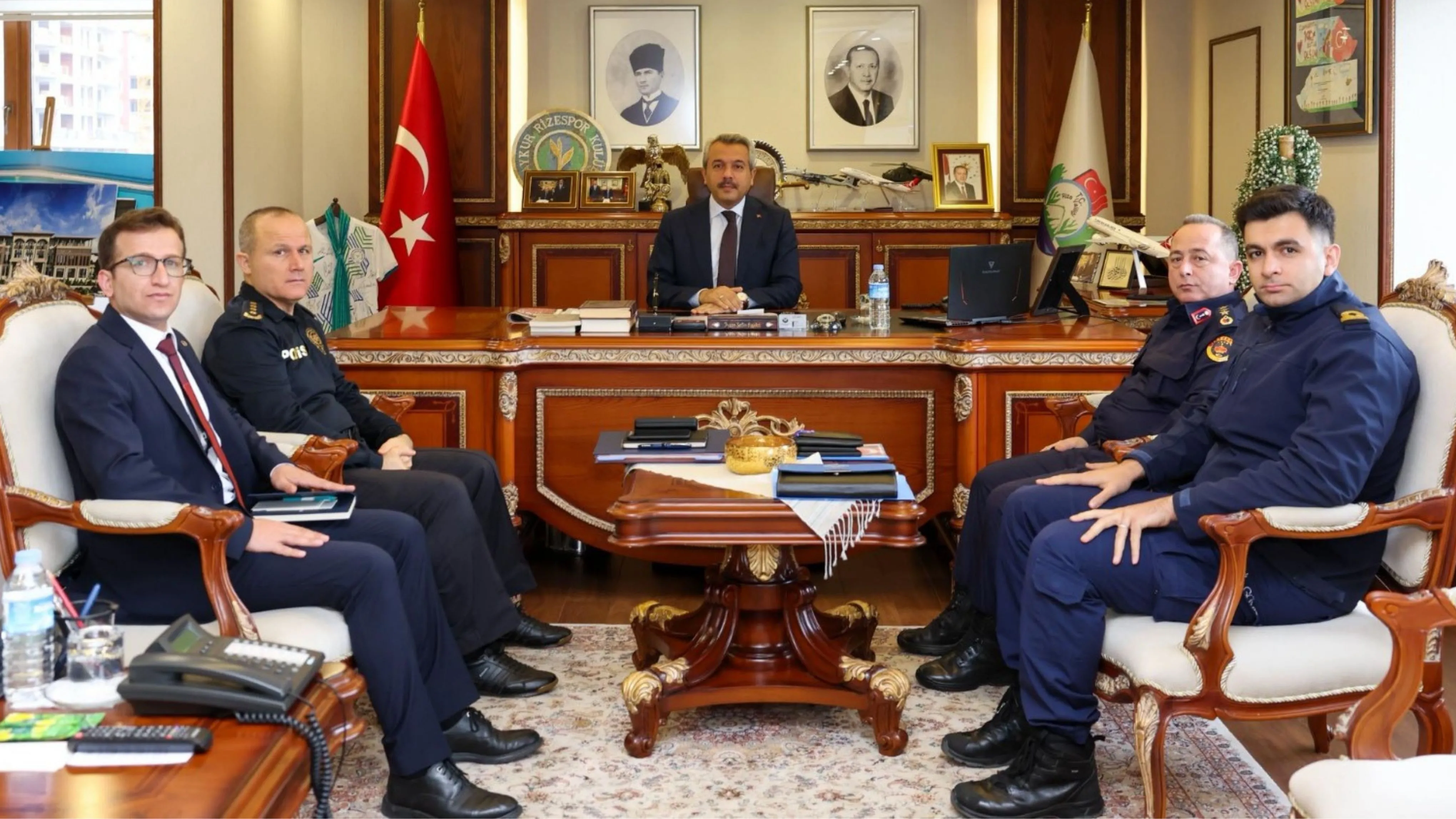 Rize'de yeni yıl öncesi alınacak tedbirler değerlendirildi