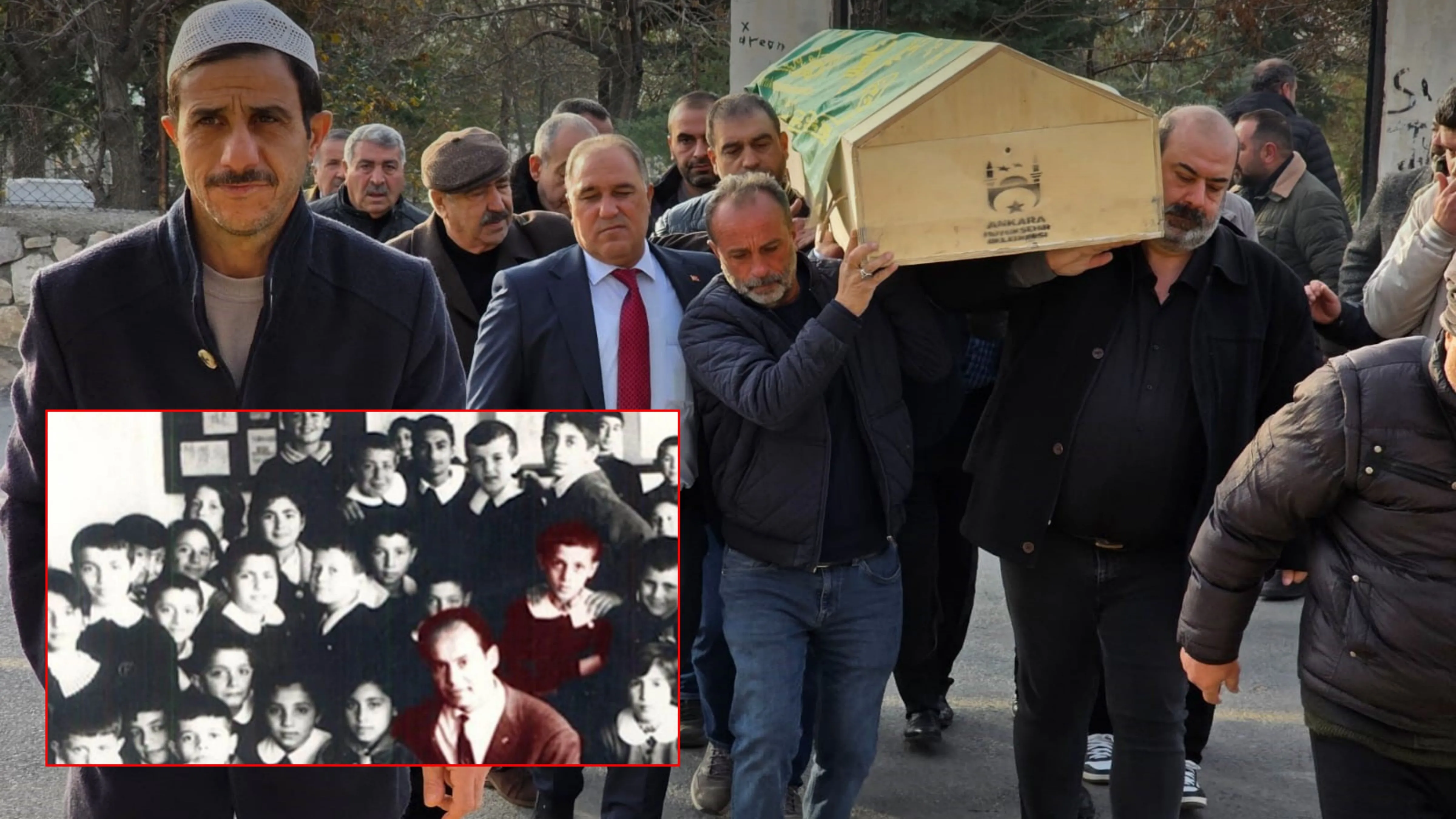 Hayatını kaybeden Cumhurbaşkanı Erdoğan'ın öğretmeni, memleketinde defnedildi