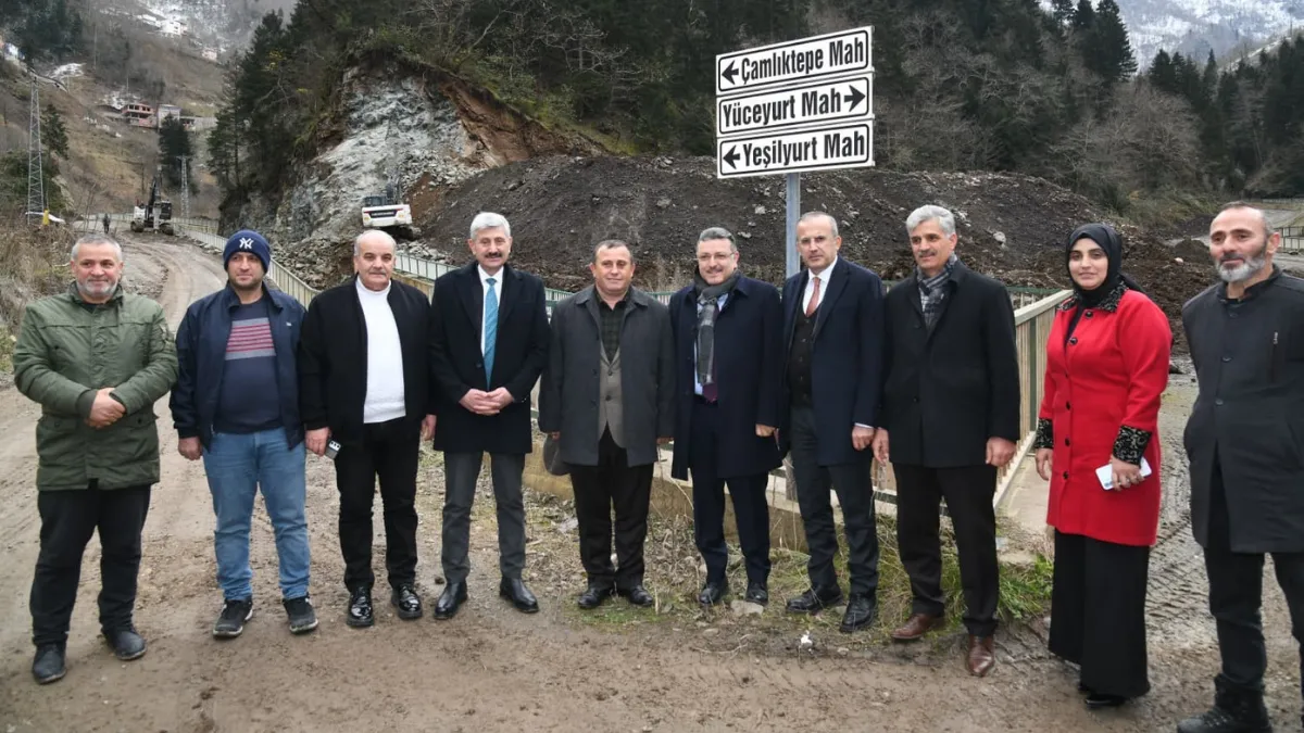 Başkan Genç, Çamlıktepe'de afet bölgesini inceledi